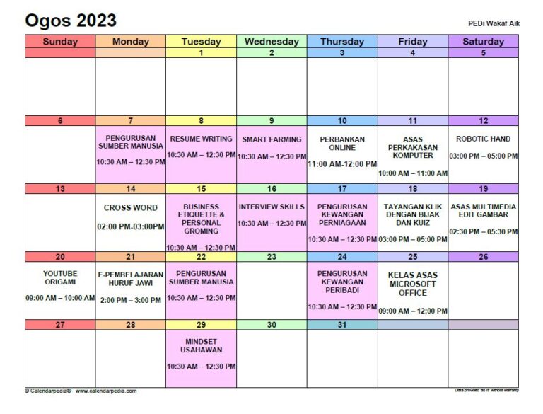 OGOS 2023 DD